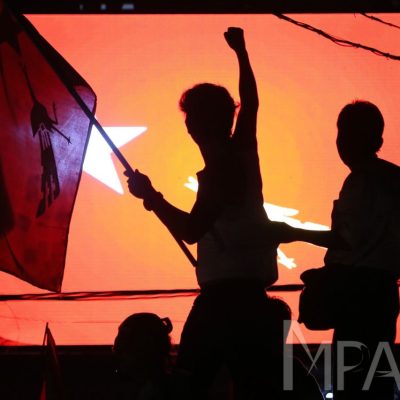 ပြည်သူရှိနေသရွေ့ ပါတီရှိနေမည်ဟု NLD ကြွေးကြော်