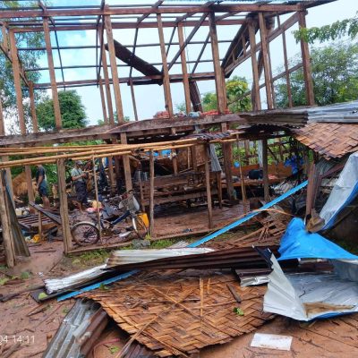 လက်ပံတန်းတွင် စစ်တပ်ဒရုန်းဗုံးထိမှန်ပြီး အမျိုးသားတစ်ဦး ပွဲချင်းပြီးသေဆုံး