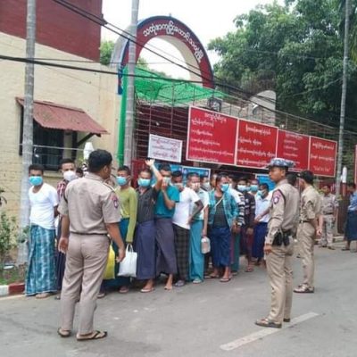 သထုံမြို့ပေါ်တွင် ရုံးထုတ်ပြီးပြန်လာသည့် အကျဉ်းသား ၇ ဦးထွက်ပြေး