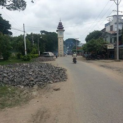 ရေဦးမြို့အပြင်ဘက် မီတာ ၁၀၀၀ ထိသာ စစ်တပ် ဟန်ပြထွက်နိုင်တော့ဟုဆို