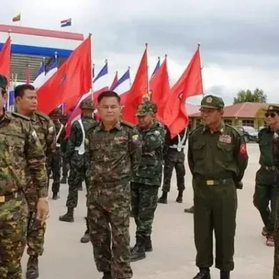 စစ်ကော်မရှင် ထောက်တိုင် BGF က ၎င်း၏ တပ်သားများကို FPV ဒရုန်းသင်တန်းပေးနေ