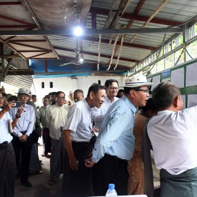 ရပ်ကွက်ရုံးများ၌ မဲစာရင်းများ ကပ်ထားသော်လည်း ပြည်သူများ စိတ်မဝင်စား၍ သွားမကြည့်ကြ