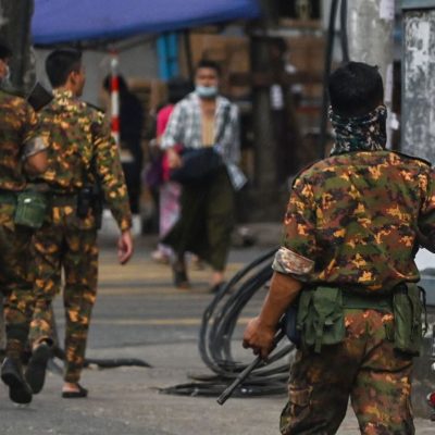 ရန်ကုန်လမ်းများပေါ် လူဖမ်းဆီး ပေါ်တာဆွဲခြင်းများ လျော့ကျမသွား