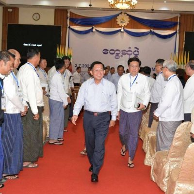 စီးပွားရေး လုပ်ငန်းရှင်များ စစ်ကော်မရှင် ရွေးကောက်ပွဲ ဖြစ်မြောက်ရေး အားပေးကူညီနေ
