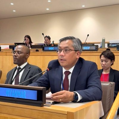 မြန်မာတွင် ဖွံ့ဖြိုးမှုသည် ဇိမ်ခံပစ္စည်း၊ မှုခင်းများသာ မြင့်တက်လာဟု သံအမတ်ကြီးဆို