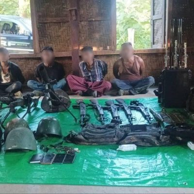 အလင်းဝင်နှင့် စစ်သုံ့ပန်း ဖမ်းဆီးရမိမှု တစ်ပတ်အတွင်း ၅၅ ဦးရှိ