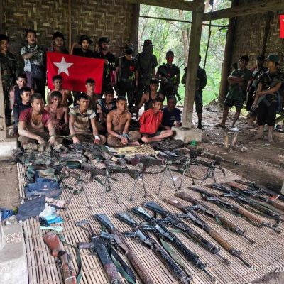 လက်ပံတန်းတွင် တပ်ပြုတ်ပြေးဘဝရောက်လာခဲ့သည့်စစ်တပ် မကျေပွဲနွှဲရန် ပြင်ပြန်