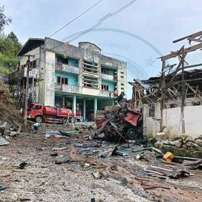 ယခုလအတွင်း TNLA ထိန်းချုပ်မြို့များကို စစ်ကော်မရှင်ဗုံးကြဲမှု ပြည်သူ ၄၀ကျော်ထိ သေဆုံးမှုရှိလာ