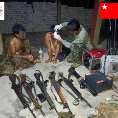 စစ်တောင်းမြစ်အရှေ့ဘက်ကမ်း စစ်တပ်အခိုင်အမာစခန်းတစ်ခုကို PDFသိမ်း၊ တပ်ရင်းမှူးအပါအဝင် ၁၅ဦး သေဆုံးပြီး သုံ့ပန်း၂ဦးနှင့် လက်နက်များ သိမ်းဆည်းရမိ