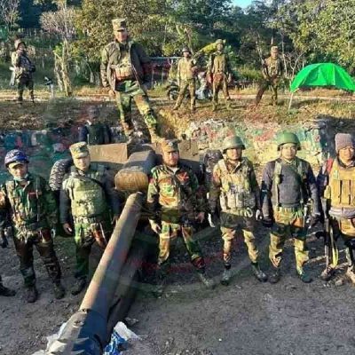 နမ္မတူသို့ ထိုးစစ်ဆင်နေသည့် စစ်ကော်မရှင်တပ် ရှေ့ဆက်မတိုးနိုင်ဘဲ သီပေါနှင့် နမ္မတူကြားရှိ မိုးတေရွာမှာ သောင်တင်နေ