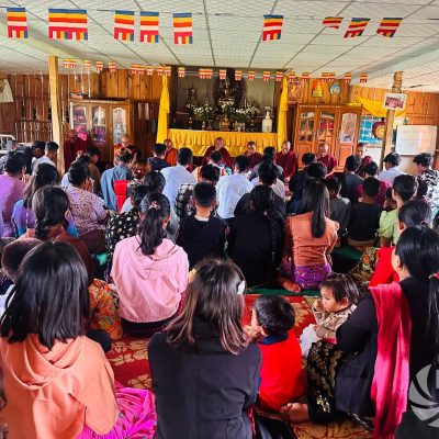 ကရင်နီလွတ်မြောက်နယ်မြေမှာ ပြုသည့် ဘာသာပေါင်းစုံ စုပေါင်း ဘုံကထိန်ပွဲ