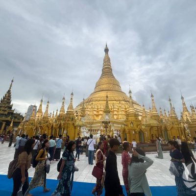 တန်ဆောင်တိုင်လပြည့်နှင့် ရွှေတိဂုံစေတီတော်၏ သပ္ပာယ်ဖွယ် မြင်ကွင်း