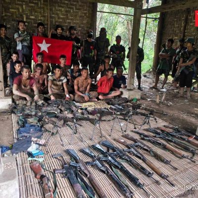 အလင်းဝင်နှင့် စစ်သုံ့ပန်းဖမ်းဆီးရမိမှု ၁၀လအတွင်း ၂၂၀၀ကျော်ရှိ