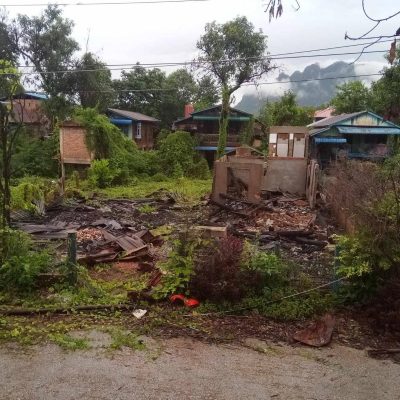 စစ်ကော်မရှင်က ချောင်းနှစ်ခွရွာ၌ လက်နက်အကြွင်းအကျန်များမရှင်းပေးဘဲ ဒေသခံများကို နေရပ်အတင်းပြန်ခိုင်းနေ