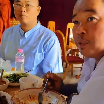 သာကေတလူမိုက် ဖွင့်ထားသော သန်လျင်ကြက်ဝိုင်းကို စစ်သားနှင့်ရဲတို့ လုံခြုံရေးပေး
