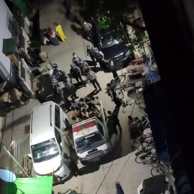 တောင်ဒဂုံ စစ်မှုထမ်းစာရင်းဝင် လူငယ် ၁၀ ဦးကို အိမ်ထဲထိ ဝင်ဖမ်း