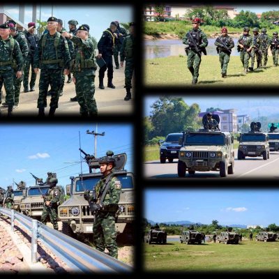 မင်းလက်ပံတိုက်ပွဲများကြောင့် ထိုင်း-မြန်မာ နယ်စပ် ကုန်ပစ္စည်းပို့ဆောင်မှုနှင့် သွင်းကုန်/ထုတ်ကုန်များကို ၇ ရက် ရပ်ဆိုင်း