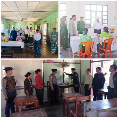 ဒရုန်းနှင့် လက်နက်ကြီးရန် ကြောက်သဖြင့် မွန်ပြည်နယ် မဲရုံများတွင် Jammer များတပ်ဆင်ပြီး မသင်္ကာသူကို ဖမ်းချုပ်ရန် စစ်ကော်မရှင် ညွှန်ကြား