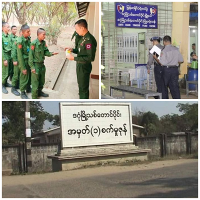 တောင်ဒဂုံတွင် မဲမပေးသူများအား စစ်မှုထမ်းရန် ခြိမ်းခြောက်မှုများရှိ