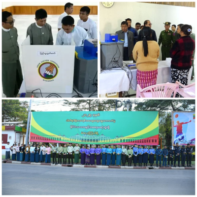 တောင်ကြီးမြို့၌ အတုအယောင်ရွေးကောက်ပွဲ မဲပေးသူ ၅၀ ရာခိုင်နှုန်းအောက်သာရှိခဲ့