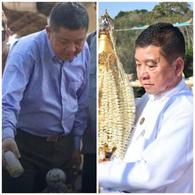 ဖက်ခွက်စား နေအောင်နှင့်ဒိန်းဒေါင်တို့ ဖျော်ဖြေပွဲ မွန်ဝန်ကြီးချုပ်ရွာတွင် ပြုလုပ်၊ဌားရမ်းခကို လောင်းကစားဒိုင်တို့ ကျခံဟုဆို