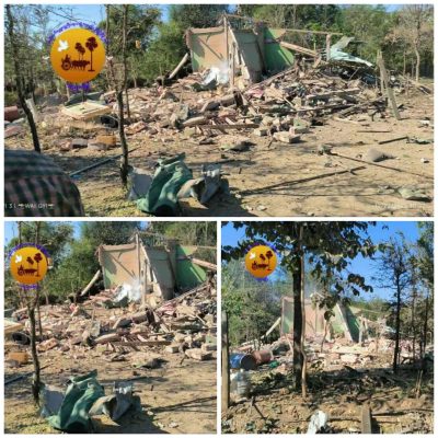 မြိုင်မြောက်ပိုင်းတွင် စစ်တပ် လေကြောင်းတိုက်ခိုက် ဗုံးကြဲပြန်