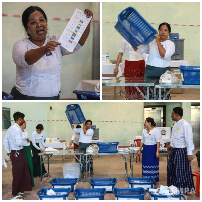 သထုံတွင် မဲရုံထဲဝင်ပြီး ပြည်သူ့ပါတီကို မဲထည့်ရန်ပြောဆိုခဲ့သည်ဟုဆိုကာ အမျိုးသမီးနှစ်ဦး အမှုဖွင့်ခံရ