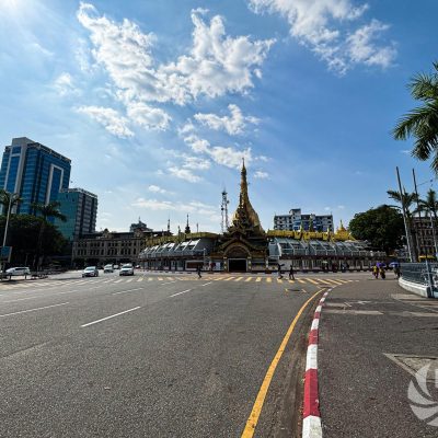 သင်္ဃန်းကျွန်းနှင့်တောင်ဒဂုံတွင် အသံတိတ်သပိတ်အချိန်အတွင်း ပိတ်ထားသောဆိုင်ခန်းများကို စစ်အုပ်စု ငွေညှစ်