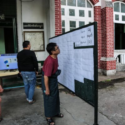 မဲရုံသို့သွားသည့် ရန်ကုန်ပြည်သူ အလွန်နည်းဟုဆို