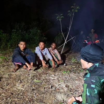 ခမရ ၅၈၆ မှ ထွက်ပြေးလာသည့် စစ်မှုထမ်းတပ်သားသစ် ၃ ဦးကို ရေးဘီလူး ဖမ်းမိ
