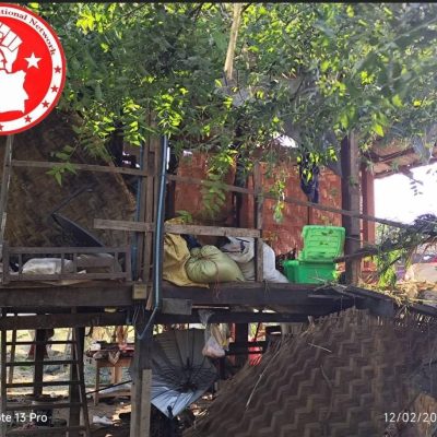 ဝက်လက် ညသန်းခေါင် ဗုံးကြဲတိုက်ခိုက်မှု မိသားစုတစ်စုလုံးရော အိမ်ပါ အစပျောက်
