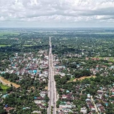 လှည်းကူးကြံ့ဖွံ့ရုံးကို ပြင်းအားမြင့်မိုင်းများဖြင့် မြို့ပြပြောက်ကျား ဖောက်ခွဲတိုက်ခိုက်
