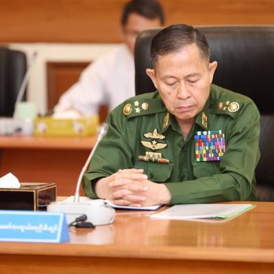 ကြံ့ဖွံ့အတွက် ဒုစစ်ခေါင်းဆောင် စိုးဝင်းက စစ်သားနှင့် စစ်တပ်မိသားစုဝင်များကို မဲဆွယ်စည်းရုံးမှုများ လုပ်ဆောင်ပေးနေ