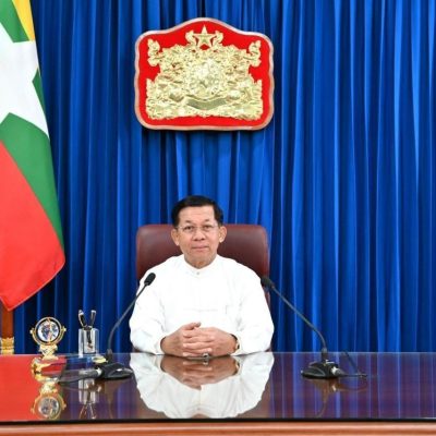 မိမိကိုယ်ကို ပြန်မကြည့်သည့် မင်းအောင်လှိုင်က တော်လှန်ရေးအင်အားစုများကို “အမှား၊ အမှန် ခွဲခြားမသိသူများ” ဟု စွပ်စွဲ