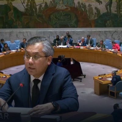 လုံခြုံရေးကောင်စီ သိက္ခာရှိစွာဖြင့် စစ်အုပ်စုကို အရေးယူသင့်၊ မင်းအောင်လှိုင်ကို ICC ဖမ်းဝရမ်း ထုတ်ရန်လည်း သံအမတ်ကြီးပြော