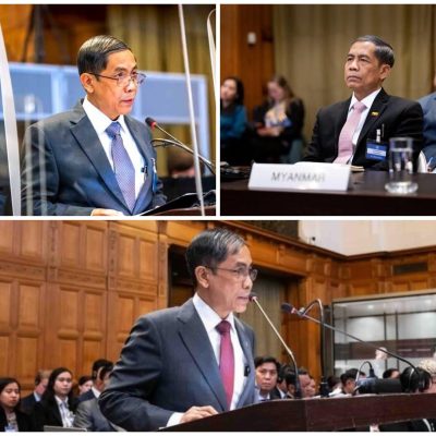 ဂမ်ဘီယာနိုင်ငံ၏ တင်သွင်းချက်များသည် ခိုင်မာမှုမရှိသောကြောင့် လူမျိုးသုဉ်းစွပ်စွဲချက်ကို ပယ်ဖျက်ပေးရန် ဦးကိုကိုလှိုင် အသနားခံတောင်းဆို