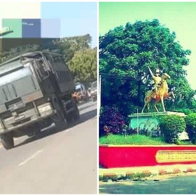 ဘုတလင်မြို့တွင်း ဖြတ်လာသော ကားများပေါ်မှ ယာဉ်မောင်းများကို ဆွဲချ ပါးရိုက်ကာ မဲပေးခိုင်းဟုဆို