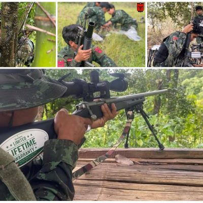 အရက်မူးနေလျှင် ဆက်ကြေးငွေပိုကောက်သည့် နေပြည်တော် စစ်တပ်ဂိတ်ကို PDF လျှပ်တစ်ပြက် ဝင်ပစ်