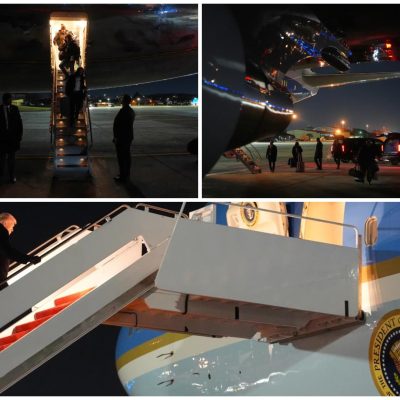 ဆွစ်ဇာလန်သို့ သွားမည့် သမ္မတထရမ့်၏ Air Force One လေယာဉ် အသေးစား အီလက်ထရွန်နစ်ပိုင်းဆိုင်ရာ ချို့ယွင်းမှုကြောင့် နောက်ကြောင်းပြန်လှည့်ခဲ့ရ