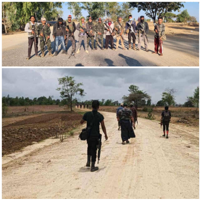 နတ်မောက်တွင် ၃ ရက်ဆက် စစ်ကြောင်း မိုင်းဆွဲခံရပြီး ၁၃ ဦးသေဆုံးဟုဆို