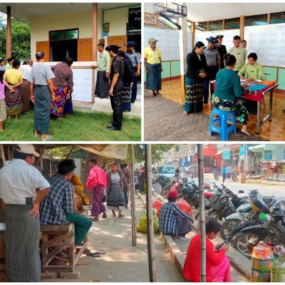 မလှိုင်တွင် ရွေးကောက်ပွဲ အကြောင်းပြချက်ဖြင့် ကားအစီး ၅၀ ခန့်ကို စစ်တပ် ချောဆွဲထား