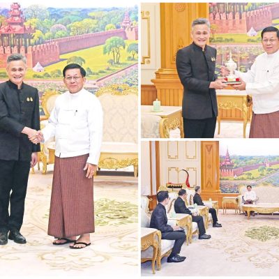 နယ်စပ်တည်ငြိမ်ရေးနှင့် အတုအယောင်ရွေးကောက်ပွဲပုံရိပ်အတွက် ထိုင်းအစိုးရ ထောက်ခံမှုကို စစ်ကော်မရှင် မျှော်လင့်နေ