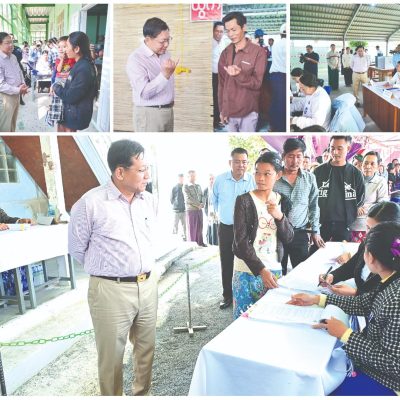 “မဲလိမ်လို့ရလား” ဆိုပြီး ပြည်သူတွေကို လိုက်မေးခဲ့သည့် စစ်ခေါင်းဆောင် ဝေဖန်ခံနေရ