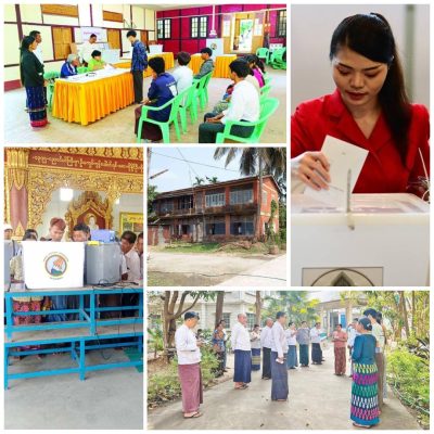 ဝန်ထမ်းအိမ်ရာကို ဓားစာခံလုပ်ပြီး မိသားစုဝင်များပါ မဲပေးရန် စစ်ကော်မရှင် အကျပ်ကိုင်၊ မလိုက်နာပါက အိမ်ရာမှနှင်ချမည်ဟု ခြိမ်းခြောက်