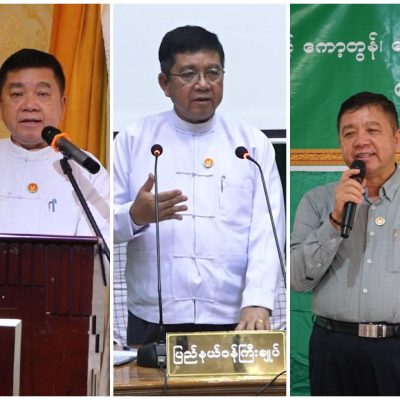 ကြံ့ဖွံ့အရှုံးကြောင့် မွန်ဝန်ကြီးချုပ် အောင်ကြည်သိန်း ထိုင်ခုံလှုပ်နေပြီဟု သတင်းထွက်