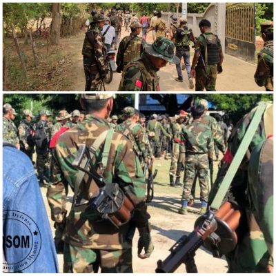 မြောင်တွင် တာဝန်အချိန်းအပြောင်းစစ်ကြောင်းကို PDF ဖြတ်တိုက်၊ ၆ ဦးသေဆုံးဟုဆို