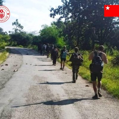 မဲပုံးစောင့် စစ်ကြောင်း တိုက်ခိုက်ခံရပြီးနောက် ရွာမီးရှို့ပြီး ပြည်သူ ဖမ်း