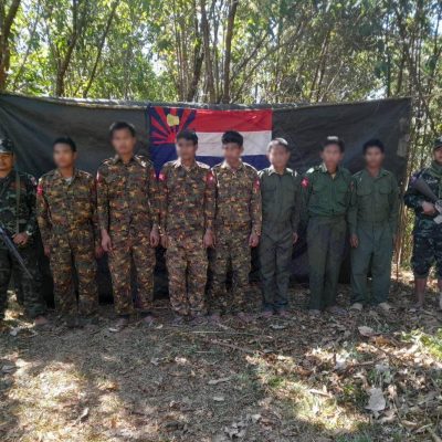 ကျောက်ကြီးတွင် စစ်မှုထမ်းတပ်သား ၇ ဦး အလင်းဝင်