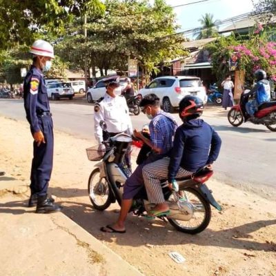 သုံးခွတွင် မဲမပေးသူများကို မြို့ပြင်ထွက်ခွင့်မပြု