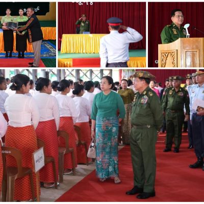 စွမ်းရည်ရှိ တပ်သားလိုအပ်နေသည်ဟု စစ်တပ် အင်အားနည်းနေမှုကို မင်းအောင်လှိုင် သွယ်၀ိုက်ပြောလာ
